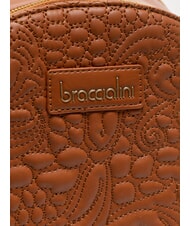 BRACCIALINI GINGER Zaino con motivo trapuntato marrone - Borse Donna - 3