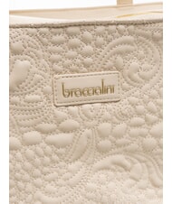 BRACCIALINI GINGER Borsa shopping a spalla cipria - Borse Donna - 3