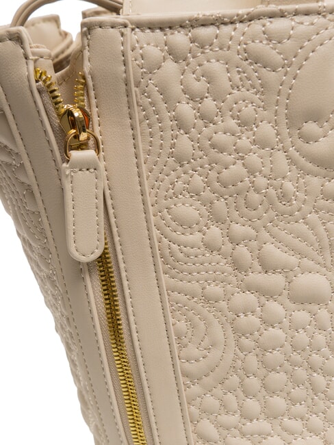 GINGER Borsa shopping a spalla cipria - Borse Donna