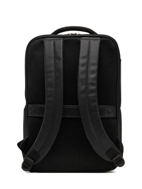 NOROM Zaino grande stampa saffiano NERO - Borse Donna