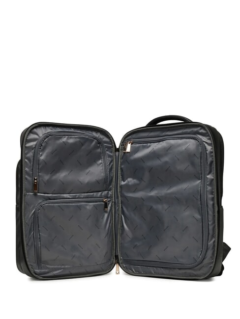 NOROM Zaino grande stampa saffiano NERO - Borse Donna