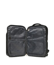 GUESS NOROM Zaino grande stampa saffiano NERO - Borse Donna - 5