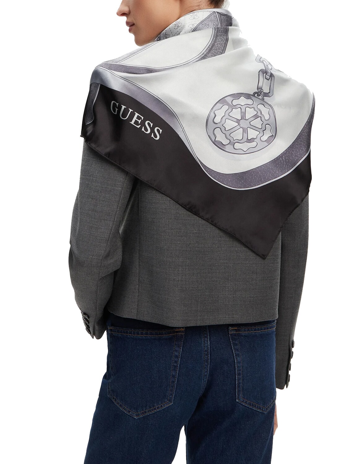 Foulard Guess Sciarpe Guess 2022 Sciarpa Doubleface Uomo