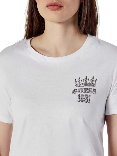 SS NATURESCAPE  T-Shirt in cotone purwhite - T-shirt e Top Donna