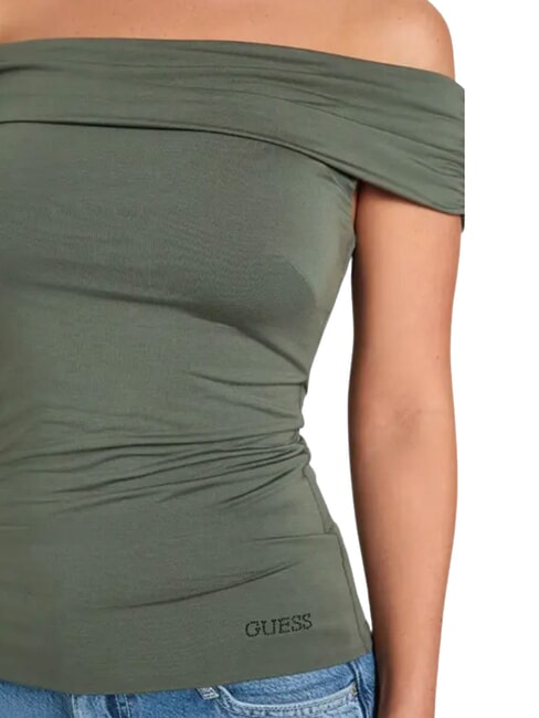 CHARLOTTE  Maglietta green plant - T-shirt e Top Donna