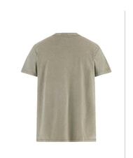 GUESS SS BSC STACK  T-Shirt in cotone sage plant multi - T-shirt Uomo - 2