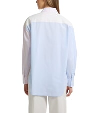 GUESS JEANS LS OVERSIVE POCKETS Camicia ampia a righe striped multi color - Camicie Donna - 2