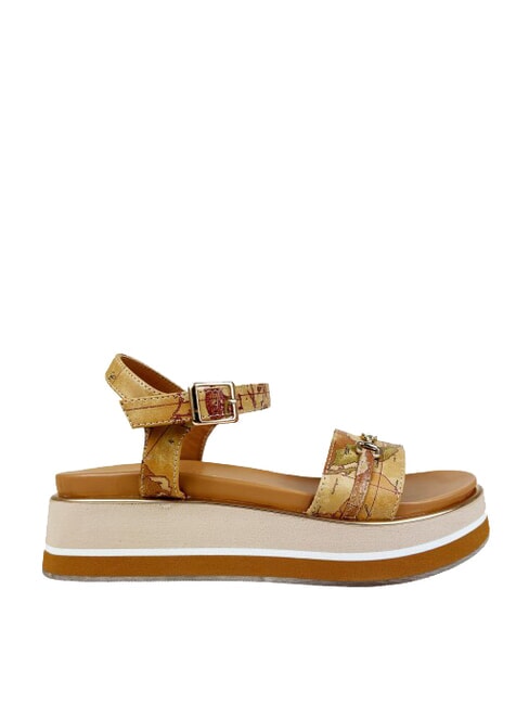 GEO  Sandali con zeppa NATURALE - Scarpe Donna