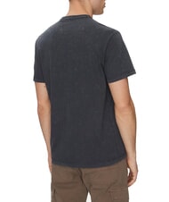 GUESS SS CN TREATED T-Shirt in cotone honest blue - T-shirt Uomo - 2