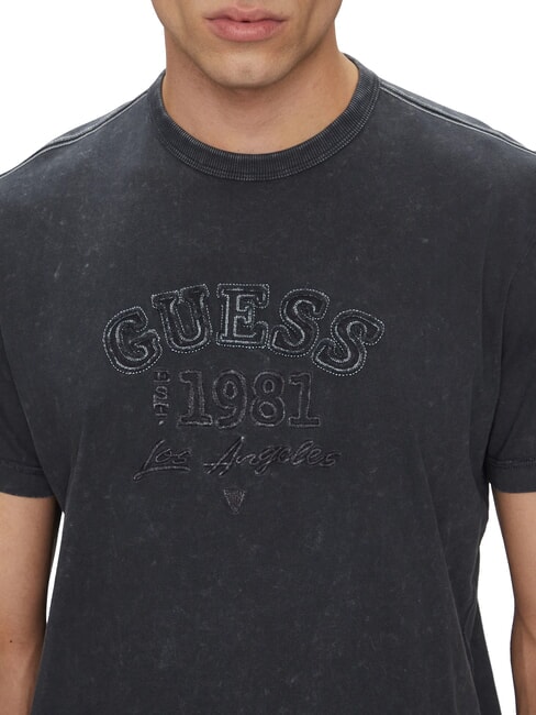 SS CN TREATED T-Shirt in cotone honest blue - T-shirt Uomo