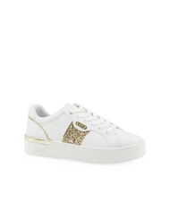 LIUJO SILVIA 906 Sneakers con banda glitterata glitter white/gold - Scarpe Donna - 2