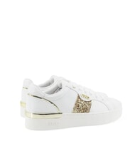 LIUJO SILVIA 906 Sneakers con banda glitterata glitter white/gold - Scarpe Donna - 4