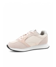 LIUJO VIBE 03 Sneakers running in pelle e tessuto nude - Scarpe Donna - 3