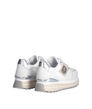 LIUJO MAXI WONDER 73 Sneakers con inserti floreali off white - Scarpe Donna - 3