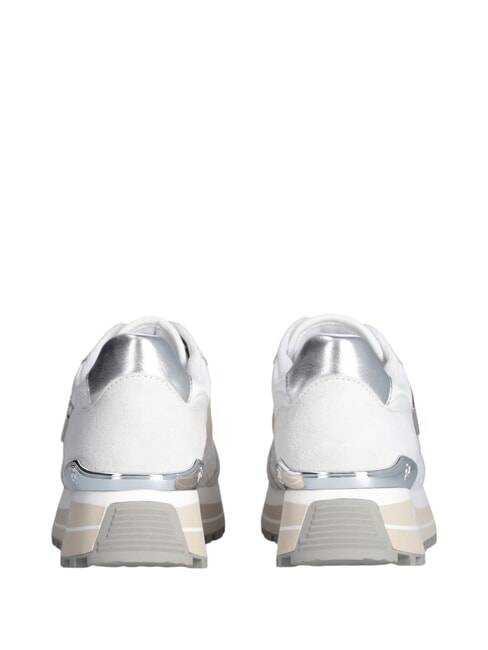 MAXI WONDER 73 Sneakers con inserti floreali off white - Scarpe Donna