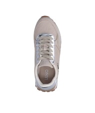 LIUJO EVELYN 915 Sneakers con inserti logati beige/silver - Scarpe Donna - 6