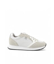 LIUJO VIBE 03 Sneakers running in pelle e tessuto sand/white - Scarpe Donna - 2