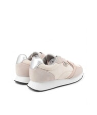 LIUJO VIBE 03 Sneakers running in pelle e tessuto nude - Scarpe Donna - 4