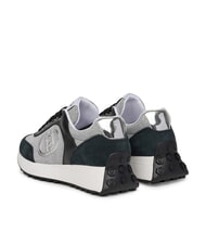 LIUJO LOLO 17 Sneakers glitterate lurex off black - Scarpe Donna - 3