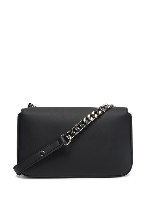 LETTERING BICOLOR Borsa a tracolla Nero/nero - Borse Donna