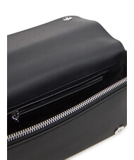 LOVE MOSCHINO LETTERING BICOLOR Borsa a tracolla Nero/nero - Borse Donna - 4