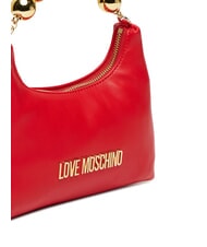 LOVE MOSCHINO CHAIN Mini Bag a mano, con tracolla ROSSO - Borse Donna - 4