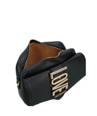 LOVE MOSCHINO VERTICAL LOGO Mini Bag a tracolla Nero - Borse Donna - 4