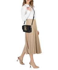 LOVE MOSCHINO VERTICAL LOGO Mini Bag a tracolla Nero - Borse Donna - 5