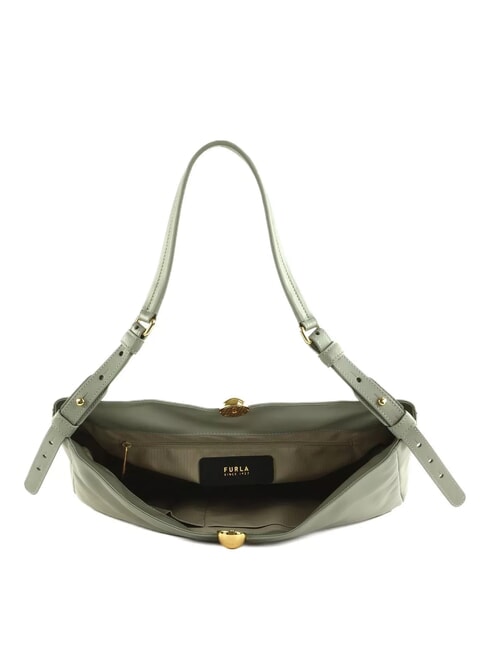 SFERA SOFT Borsa a spalla in pelle agaveb - Borse Donna