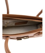 FURLA GOCCIA Borsa a spalla piccola in pelle brandy - Borse Donna - 5