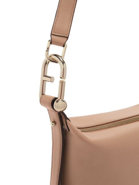 NUVOLA M Borsa in pelle doppia portabilità greige - Borse Donna