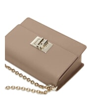 FURLA 1927 Borsa mini a tracolla stucco gray - Borse Donna - 3