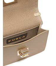 FURLA 1927 Borsa mini a tracolla stucco gray - Borse Donna - 5
