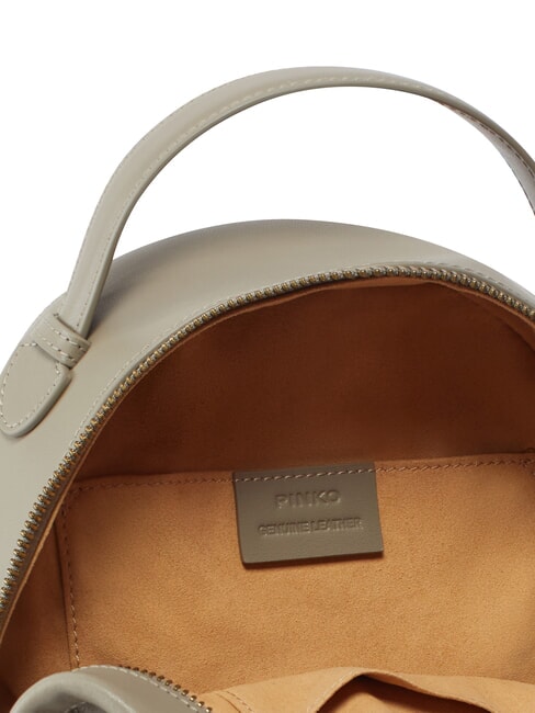 LOVE CLICK CLASSIC Zaino in pelle trapuntata noce-antique gold - Borse Donna