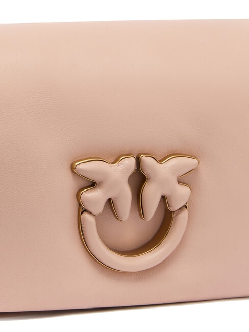 LOVE CLICK PUFF Borsa mini in pelle a tracolla cipria-block color - Borse Donna