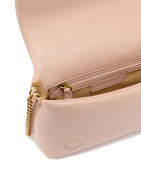 LOVE CLICK PUFF Borsa mini in pelle a tracolla cipria-block color - Borse Donna