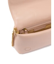 PINKO LOVE CLICK PUFF Borsa mini in pelle a tracolla cipria-block color - Borse Donna - 4