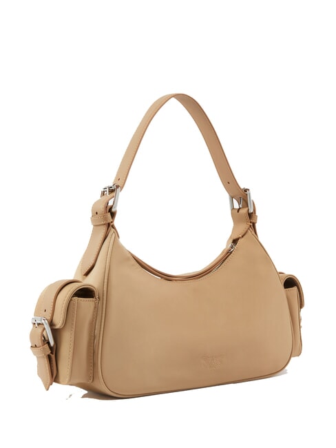 CARGO Borsa a spalla con tasche beige-grigio fumo-shiny nickel - Borse Donna