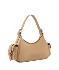 PINKO CARGO Borsa a spalla con tasche beige-grigio fumo-shiny nickel - Borse Donna - 2
