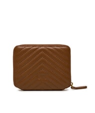 PINKO TAYLOR Quilted Portafoglio Zip Around cuoio-antique gold - Portafogli Donna - 3