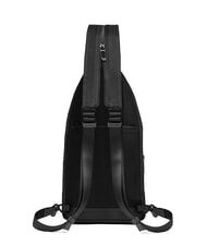 PIQUADRO WOLLEM Monospalla / Zaino porta iPad Mini Nero - Tracolle Uomo - 3