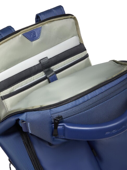 PQ-EARTH Zaino porta pc 15,6" blu - Zaini da lavoro porta PC