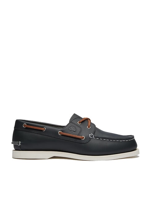 CLASSIC BOAT  Scarpe da barca in pelle navy - Scarpe Donna