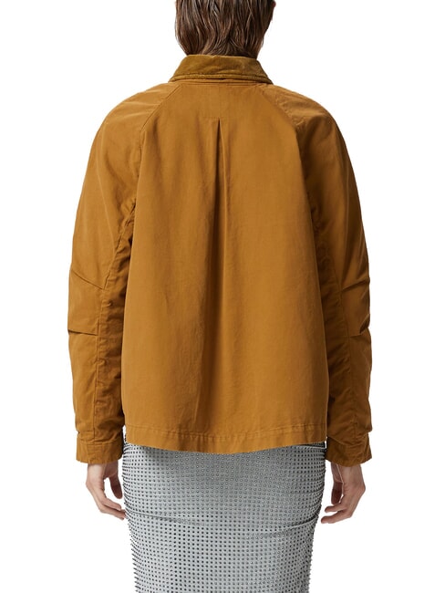 CANNONE Giubbino caban colletto velluto bronzo - Giacche Donna