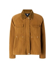 PINKO CANNONE Giubbino caban colletto velluto bronzo - Giacche Donna - 5