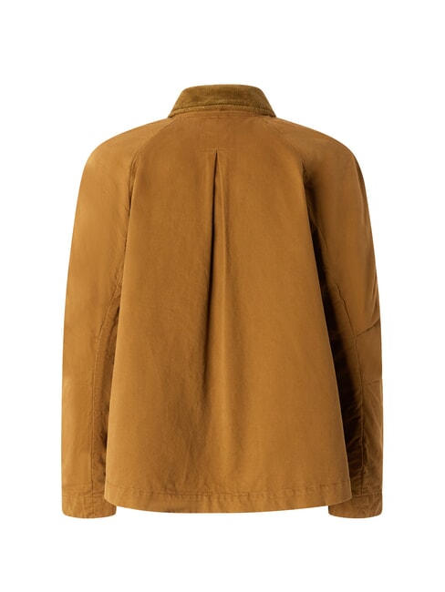 CANNONE Giubbino caban colletto velluto bronzo - Giacche Donna