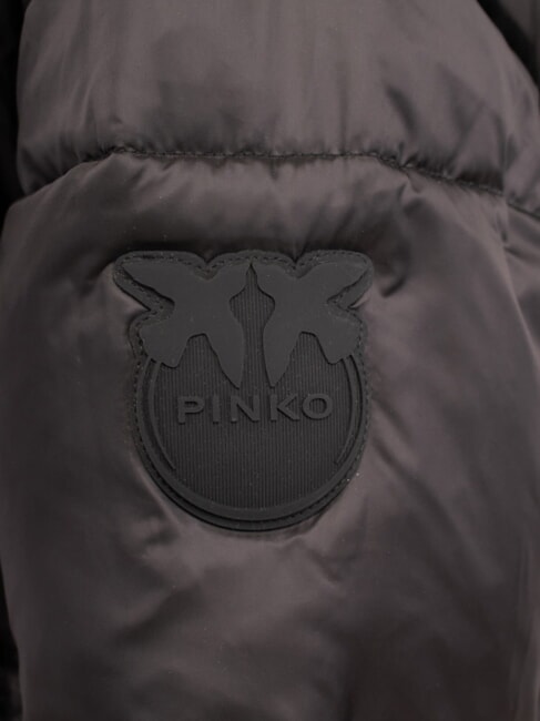 IDRANTE Piumino con cappuccio nero limousine - Piumini Donna