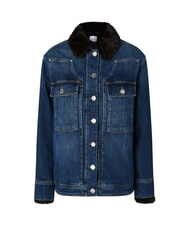 PINKO POP Giacca in denim con applicazioni lavaggio vintage medio scuro - Giacche Donna - 5