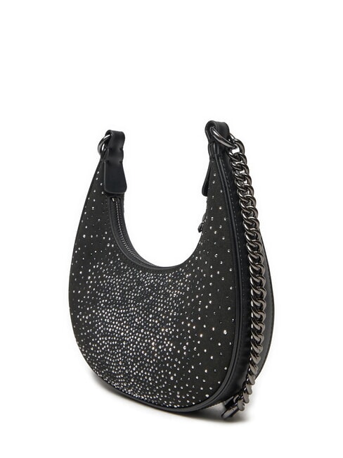 BRIOCHE Borsa mini con stelle e strass nero limousine-canna fucile - Borse Donna