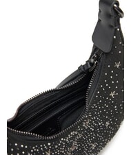 PINKO BRIOCHE Borsa mini con stelle e strass nero limousine-canna fucile - Borse Donna - 4